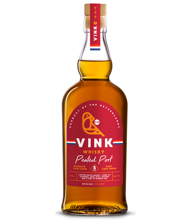 Vink Peated Port Cask 5 Years Old 0,70 ltr 44,7%