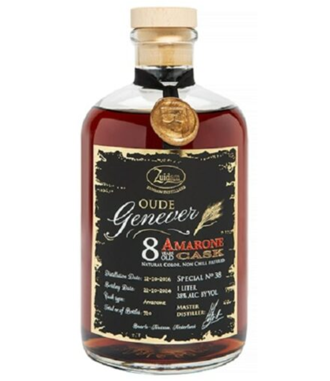 Zuidam Special No. 38 Oude Genever 8 Years Old Amarone 1,00 ltr 38%
