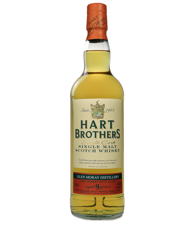 Glen Moray 9 Years Old 2013 Hart Brothers 0.70 ltr 46%