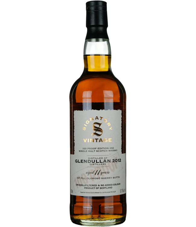Glendullan 2012 Signatory Vintage 100 Proof Edition #32 0,70 ltr 57,1%