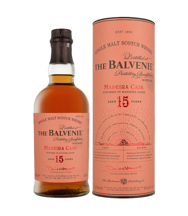 Balvenie 15 Years Old Madeira Cask Finished 0,70 ltr 43%