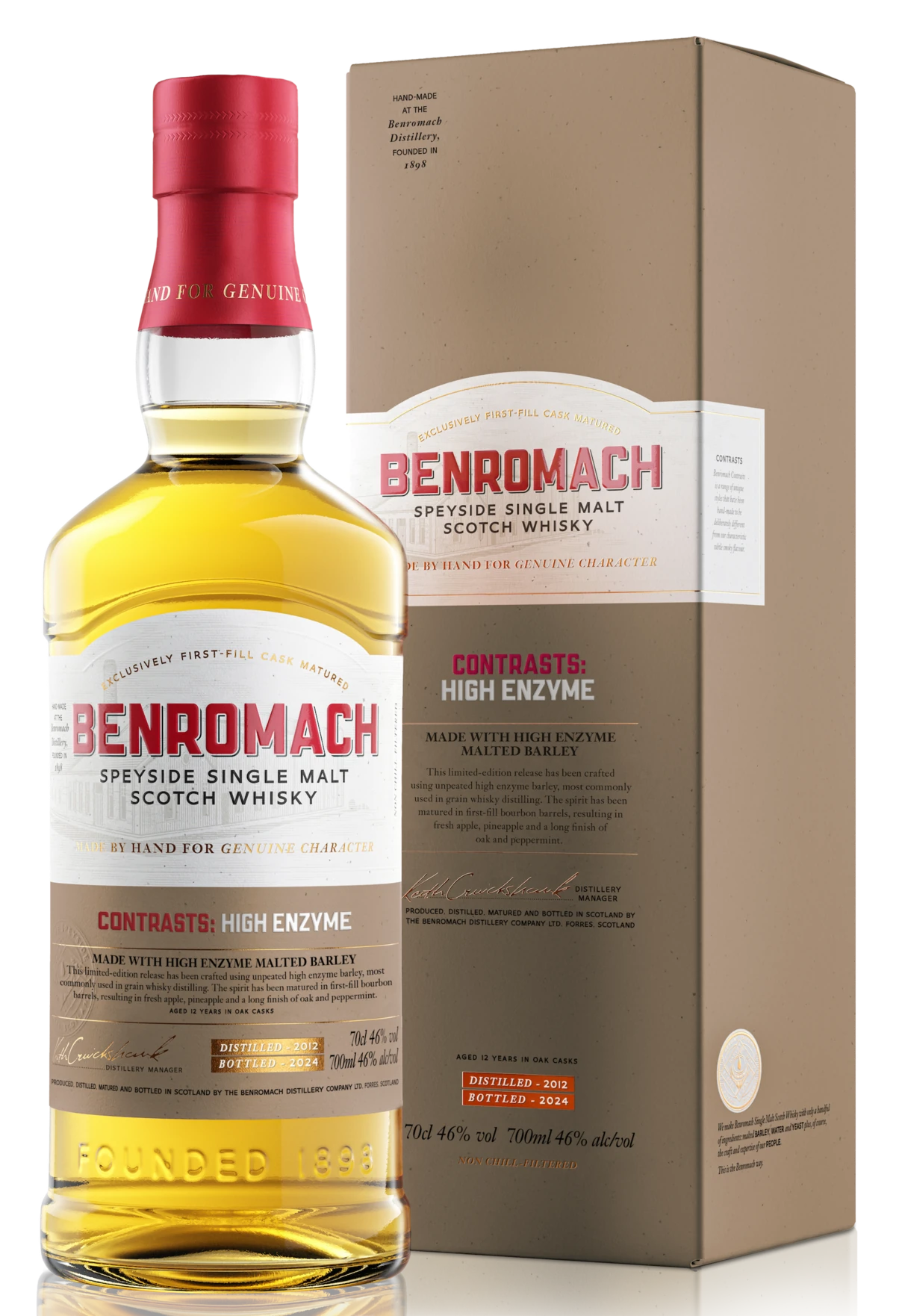 Benromach High Enzyme 2012 0,70 ltr 46%