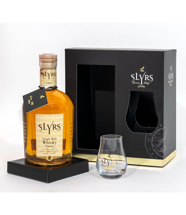 Slyrs Classic Single Malt With Glass 0.70 ltr 43%