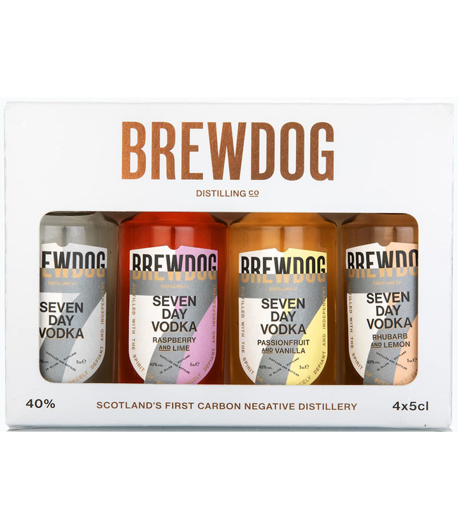 BrewDog Seven Day Vodka 4-Pack 0,20ltr 40%