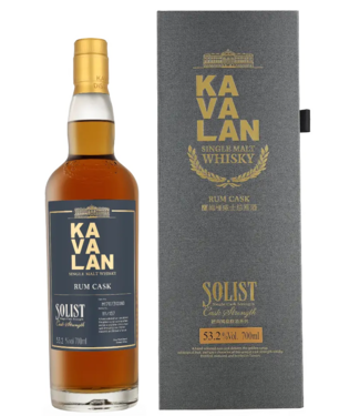 Kavalan Kavalan Solist Rum Cask 0,70 ltr 53,2%