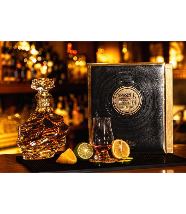 Goalong Whiskey STR Wine Cask SC Crystal Bottle 0.70 ltr 46.5%
