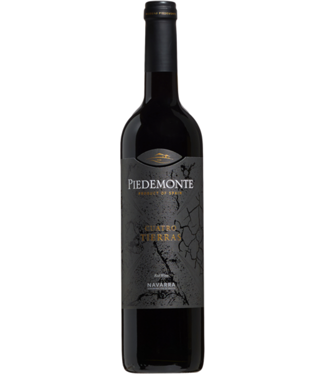 Bodegas Piedemonte 'Cuatro Tierras' DO Navarra Crianza 0,75 ltr 14%