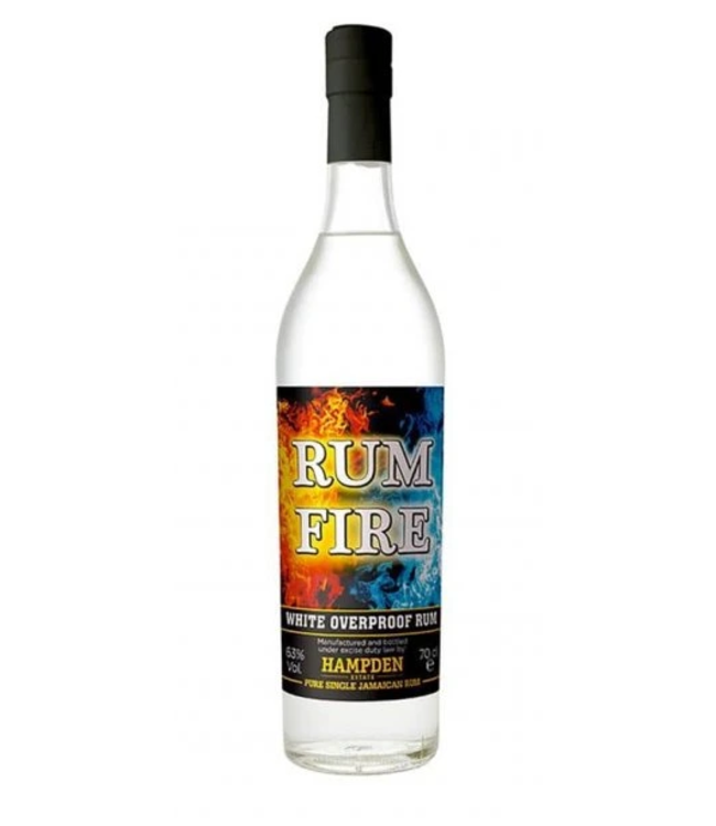 Hampden Fire White Overproof Rum 0,70 ltr 63%
