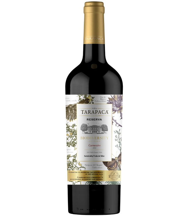 Tarapacá Reserva Carmenère Biodiversity 0.75 ltr 12.5%