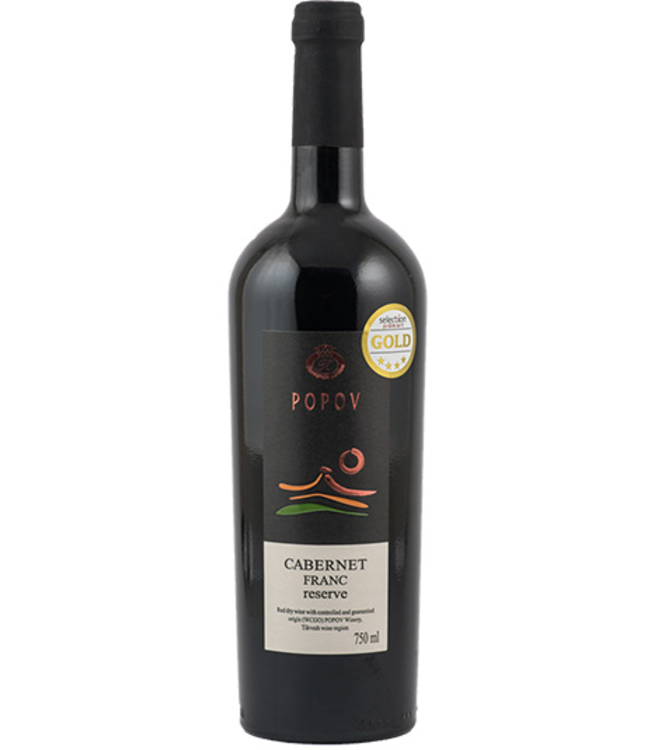 Popov Cabernet Franc Reserve 0,75 ltr 13%