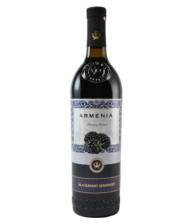 Armenia Wine Blackberry Semisweet 0,75 ltr 12,5%