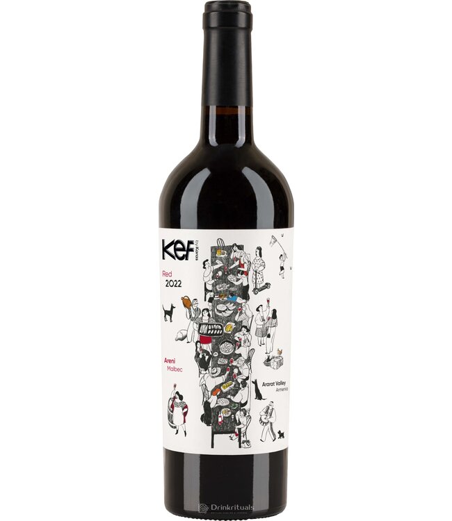 Kef by Karas Red Dry Wine 0.75 ltr 13.5%