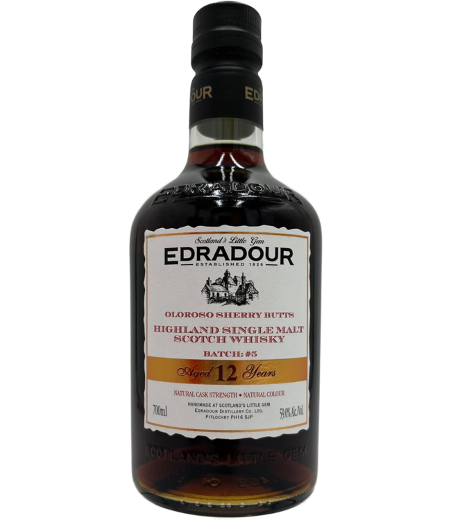 Edradour 12 Years Old 2012 Cask Strength Bath 5 0,70 ltr 59%