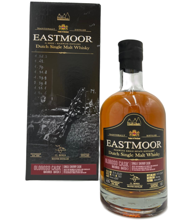Eastmoor Single Cask Oloroso Cask Batch 3 0,70 ltr 47,1%