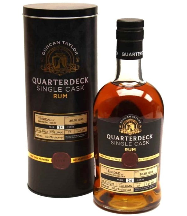 Quarterdeck Caroni Trinidad Rum 24 Years Old 1998 0,70 ltr 50,7%