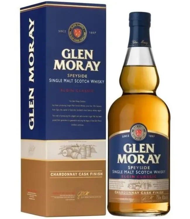 Glen Moray Chardonnay Cask Finish 0,70 ltr 40%