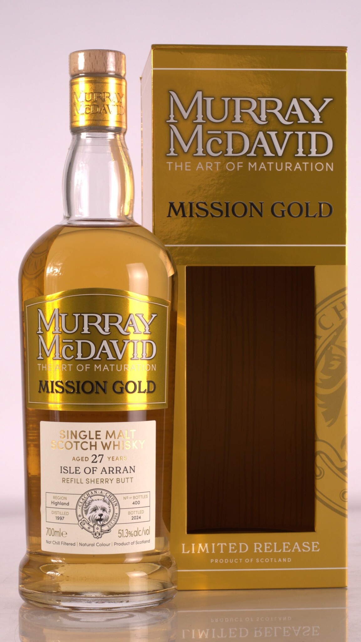 Arran 27 Years Old 1997 Murray McDavid 0.70 ltr 51.3%