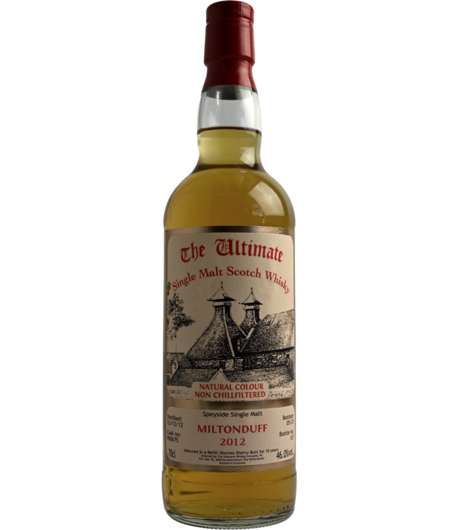 Miltonduff 10 Years Old 2012 The Ultimate Selection Cask 900675 0,70 ltr 46%