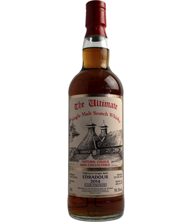 Edradour 10 Years Old 2014 The Ultimate Selection Cask 46 0,70 ltr 59,3%