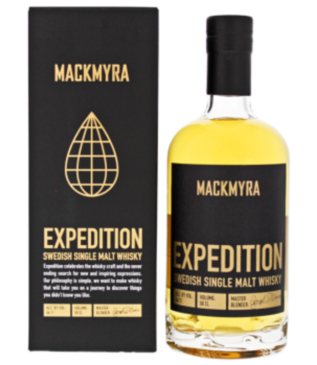 Mackmyra Expedition Swedish Single Malt Whisky 0,50 ltr 46,1%