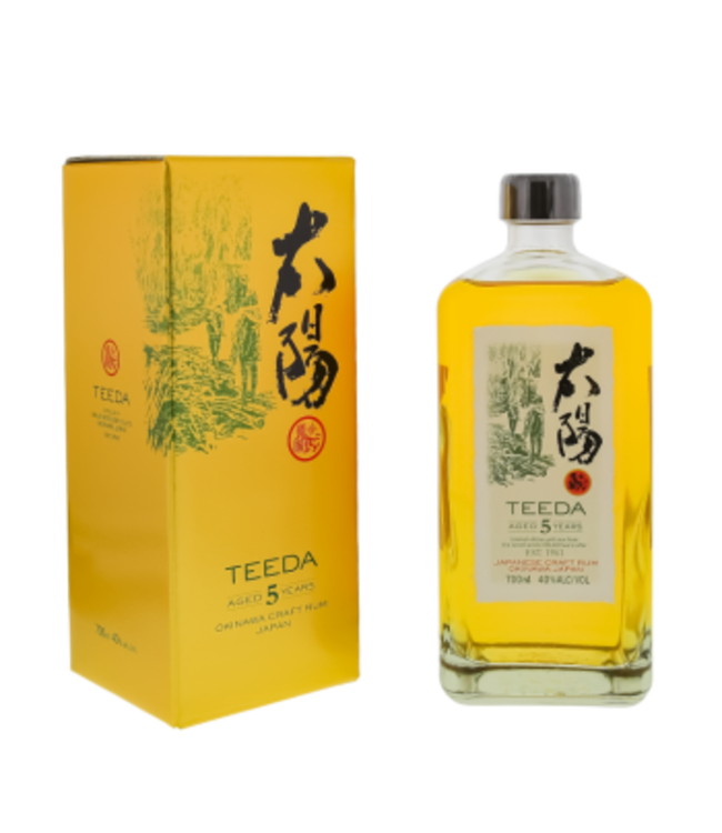 Teeda 5 Years Old Japanese Rum 0,70 ltr 40%