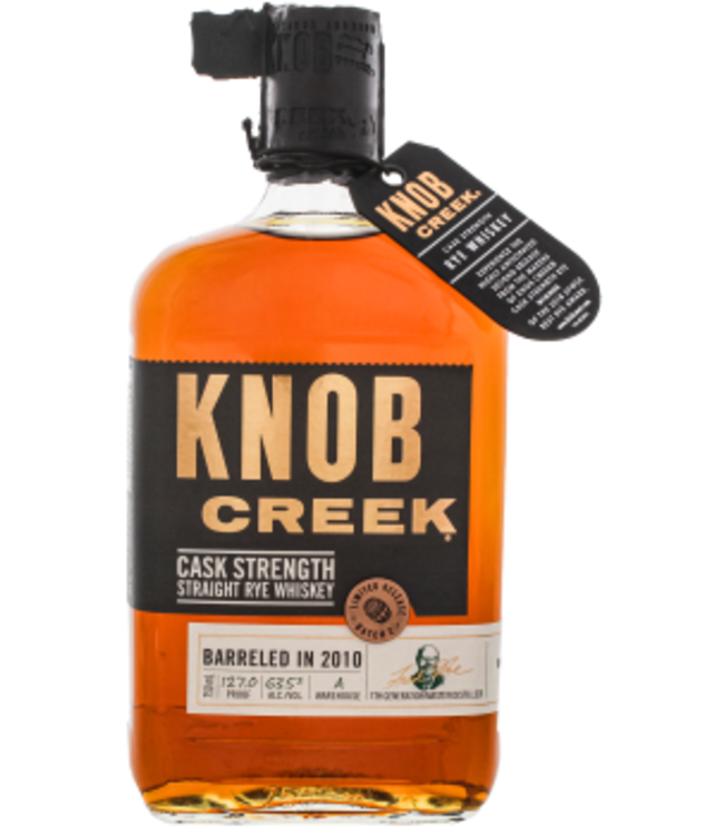 Knob Creek Cask Strength Rye Barreled 2010 0,75 ltr 63,5%