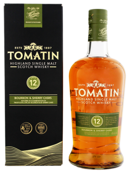 Tomatin 12 Years Old 1,00 ltr 43%