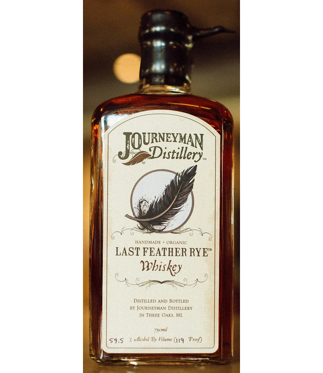 Journeyman Last Feather Cask Strenght Single Cask Rye Whiskey Batch 2 0,50 ltr 61,95%