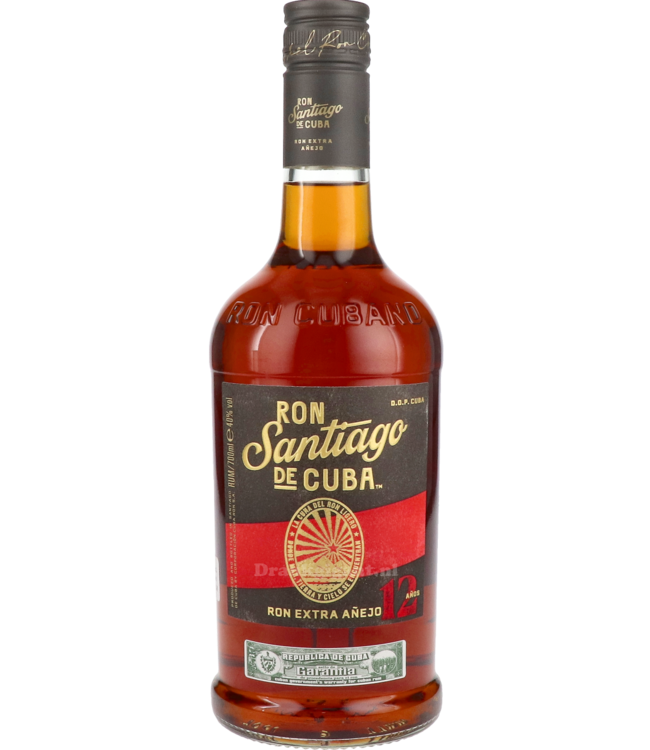 Santiago de Cuba Extra Anejo 12 Years Old 0,70 ltr 40%