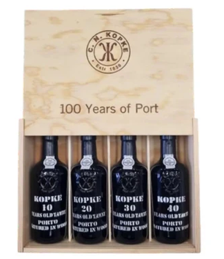Kopke 100 Years of Port Giftset 4 x 0,375 ltr 20%