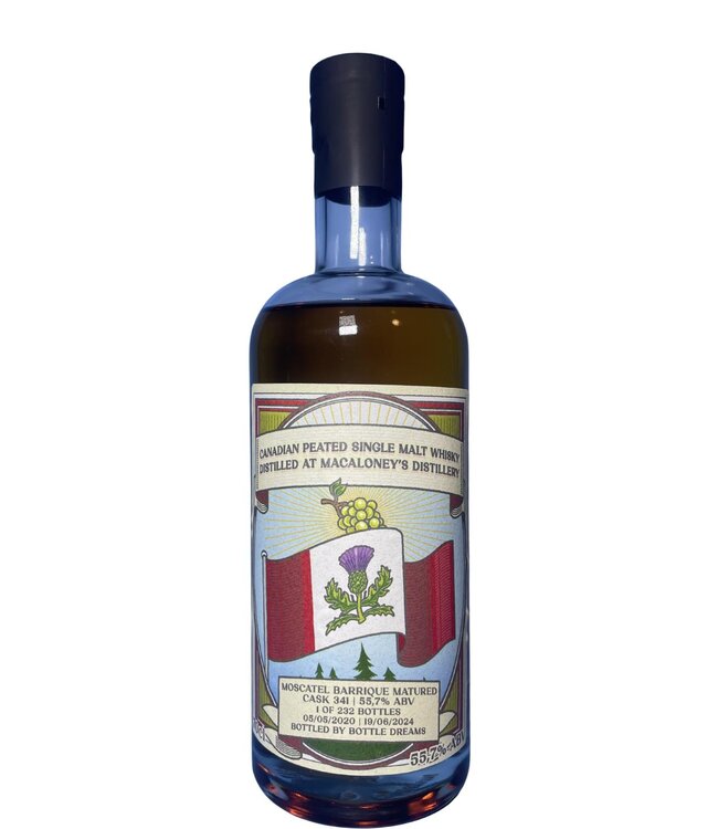 Macaloney's Peated Moscatel Cask 341 Bottle Dreams 0,70 ltr 55,7%