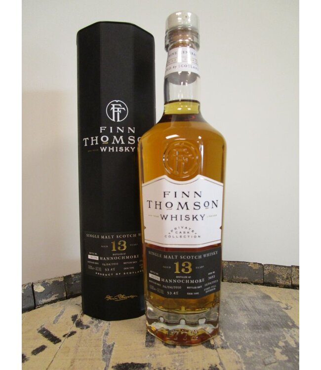 Mannochmore 13 Years Old 2010 Finn Thomson 0,70 ltr 53,4%