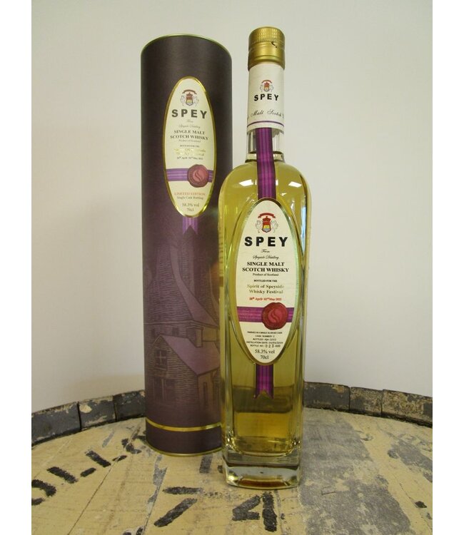 The Speyside Distillery Spey for Spirit of Speyside Festival 2022 0.70 ltr 58.3%