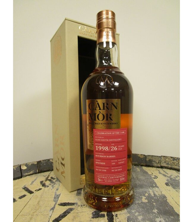 Glen Keith 26 Years Old 1998 Celebration Of The Cask 0,70 ltr 55,8%