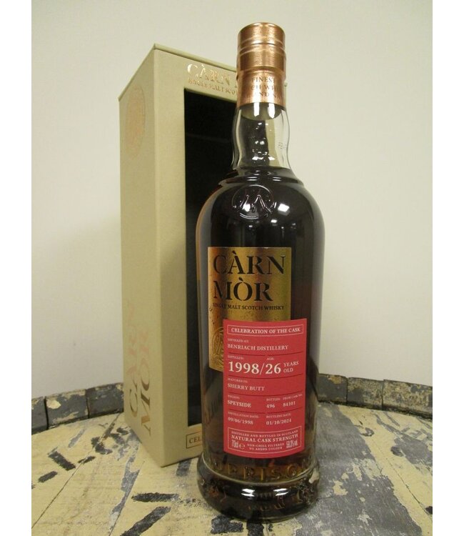 Benriach 26 Years Old 1998 Celebration Of The Cask 0,70 ltr 59,3%