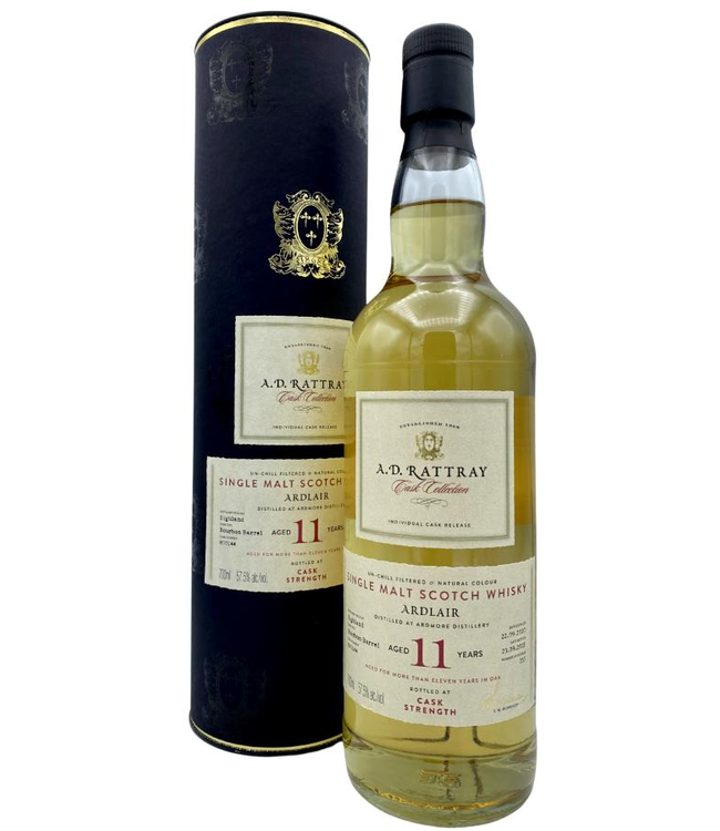 Ardlair 11 Years Old 2010 Old Dewar Rattray 0,70 ltr 53,7%