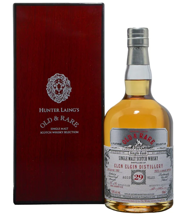 Glen Elgin 29 Years Old 1992 Hunter Laing Old & Rare 0,70 ltr 53,5%