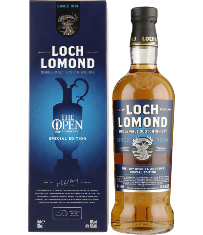 Loch Lomond 150th Open Special Edition 2022 0,70 ltr 46%