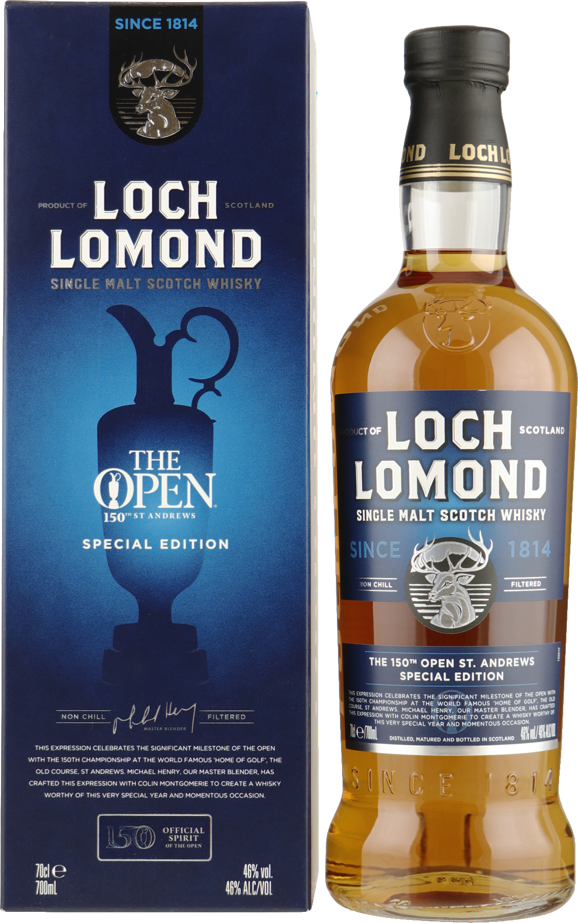Loch Lomond 150th Open Special Edition 2022 0.70 ltr 46%