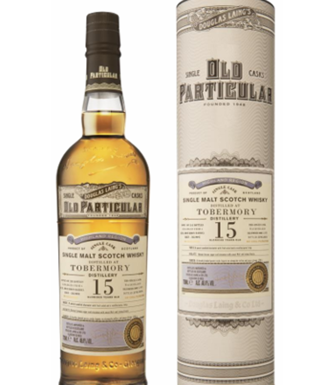 Old Particular Tobermory 15 Years Old 2008 0,70 ltr 48,4%