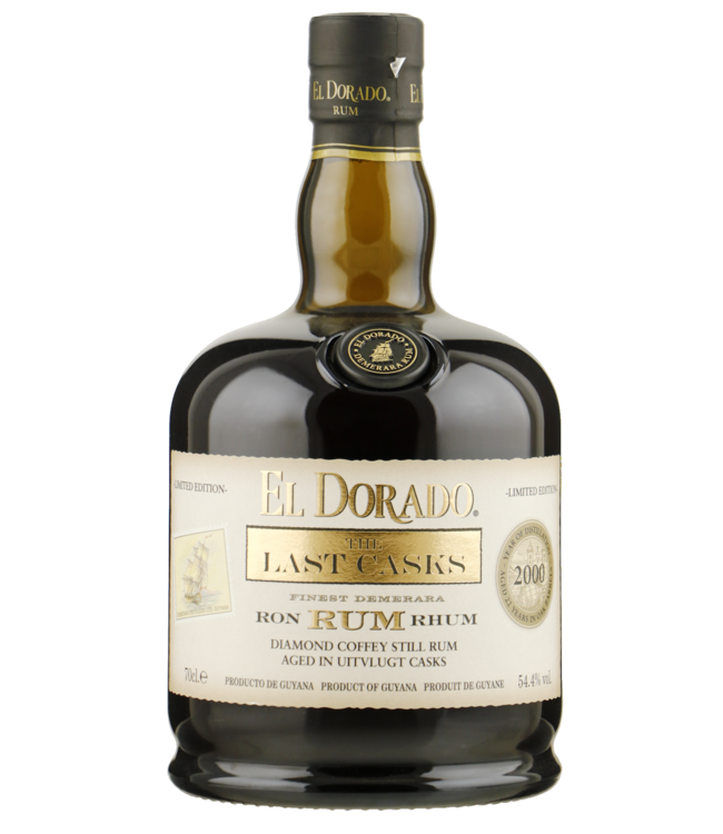 El Dorado The Last Casks Gold 22 Years Old 0,70 54,4%