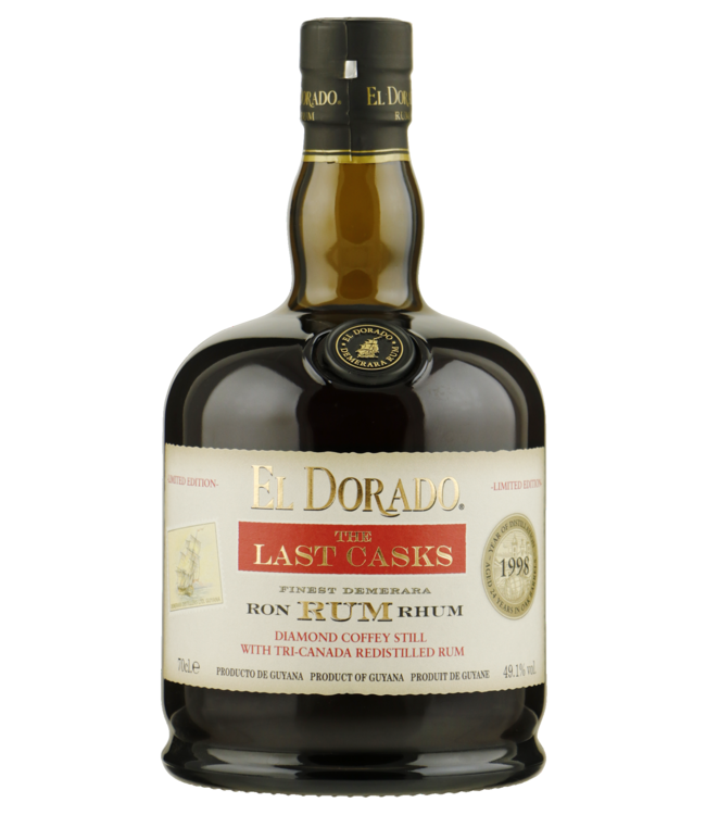 El Dorado The Last Casks Red 24 Years Old 0,70 ltr 49,1%