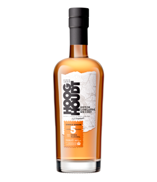 Hooghoudt Beer Barrel Whiskey 5 Years Old 0.70 ltr 46%