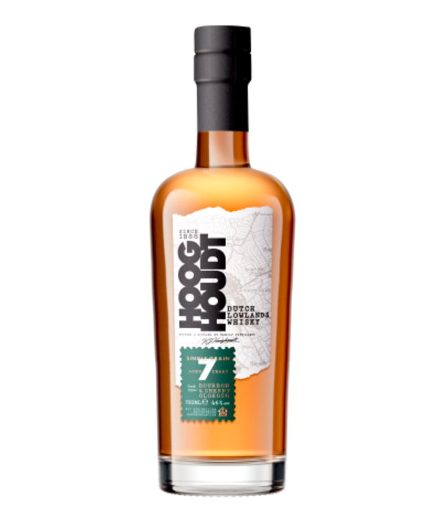 Hooghoudt Double Cask Whisky 7 Years Old 0,70 ltr 45%