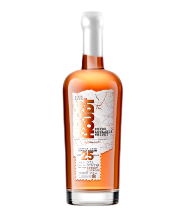 Hooghoudt Single Cask Whisky 25 Years Old 0,70 ltr 55%