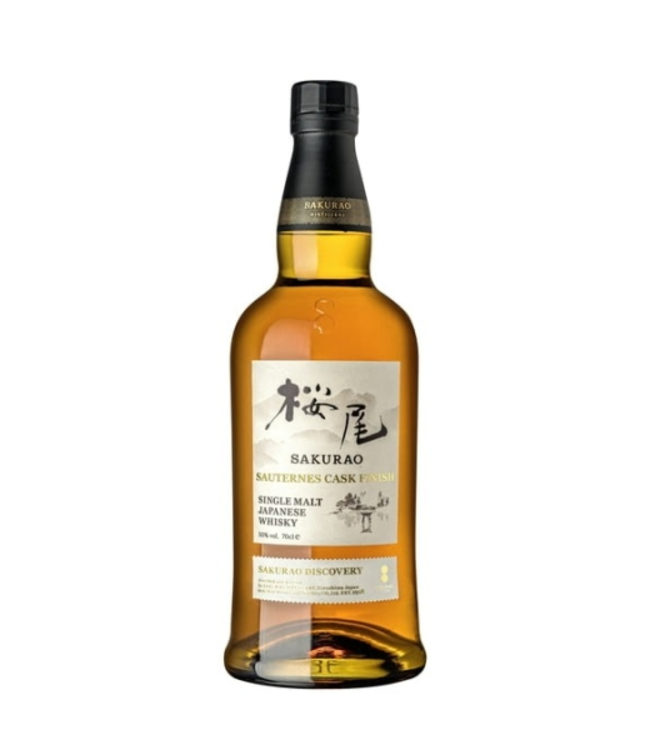 Sakurao Sauternes Single Malt Japanese Whiskey 0,70 ltr 50%