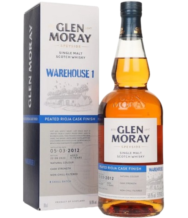 Glen Moray Peated Rioja Cask 0,70 ltr 58,8%