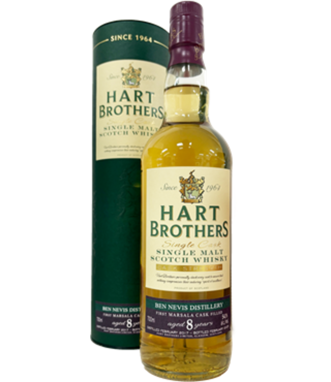 Ben Nevis 8 Years Old 2017 Hart Brothers 0,70 ltr 54,1%