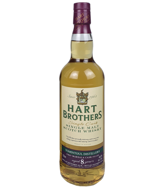 Tomintoul 8 Years Old 2016 Hart Brothers 0.70 ltr 46%