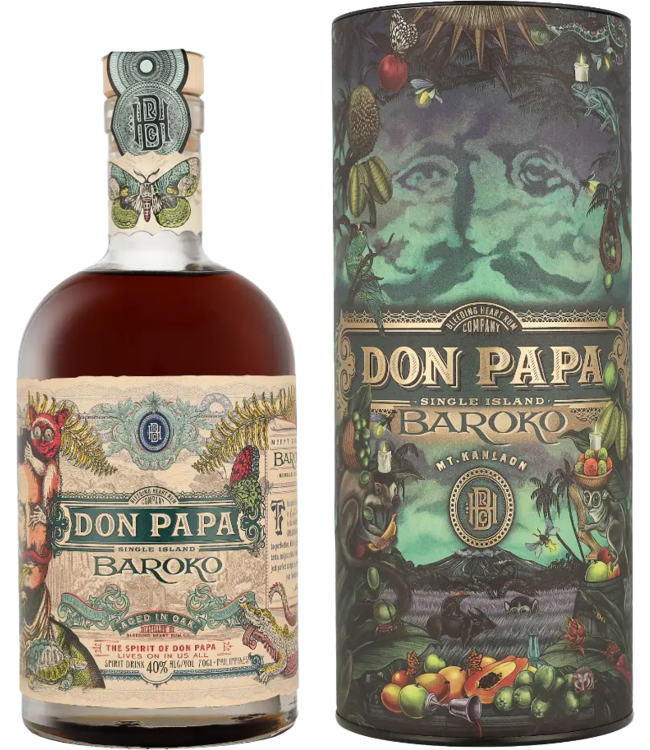Don Papa Baroko Harvest Canister 0,70 ltr 40%